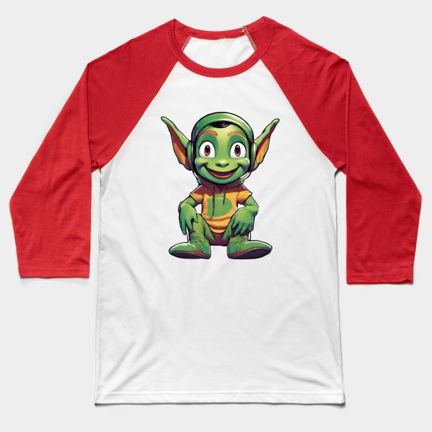 Dipsy Baseball T-Shirt by ArtisticBlend